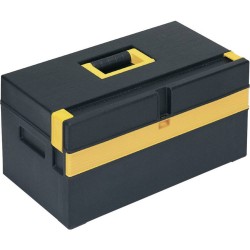 Alutec 56560 Gereedschapskist (leeg) Kunststof Zwart, Geel