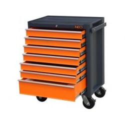 Neo Tools 84-207 Gereedschapskar, Gelagerd, Verstevigde Wielen, 7 Lades, 741x470x895